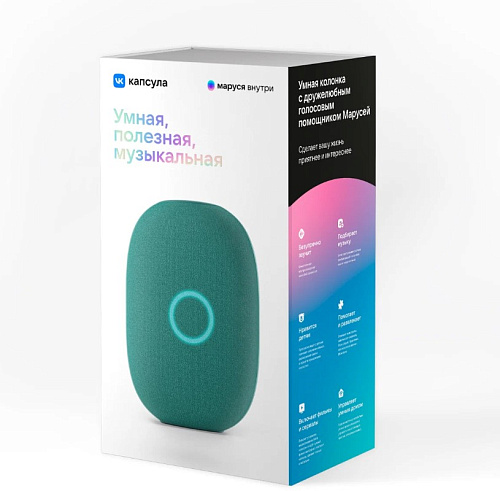 Умная колонка VK Капсула (Зелёный)