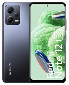 Смартфон Xiaomi Redmi Note 12 5G 4/128GB Global (Чёрный, 4 ГБ, 128 ГБ, Global, Dual nanoSim, Без Rustore)