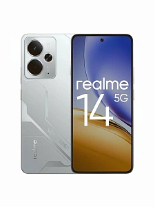 Смартфон Realme 14 (Серебристый, 512 ГБ, 12 ГБ, RU)