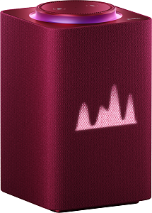 Умная колонка Яндекс Станция Макс с Алисой, с ZiGBee (Красный)