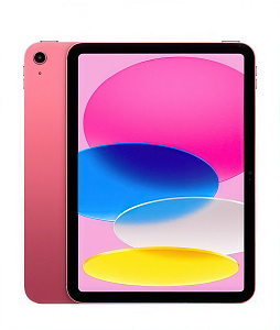 Планшет Apple iPad 10.9 (2022) 256GB Wi-Fi + Cellular (Wi‑Fi + Cellular, 256 ГБ, Розовый, 4 ГБ, Без Rustore)