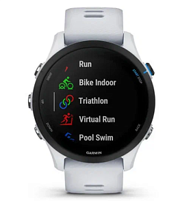 Умные часы Garmin Forerunner 255 Music Wi-Fi (Белый)