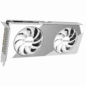 Видеокарта Inno3D GeForce RTX 5060 Ti 16384Mb, Twin X2 OC 16 Gb (N506T2-16D7X-191073N) 1xHDMI, 3xDP, Ret (Белый)