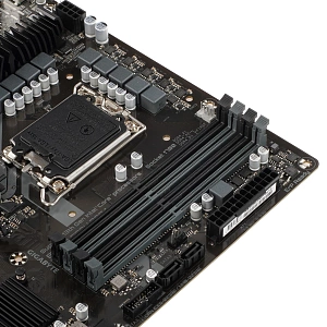 Материнская плата Gigabyte B760M DS3H DDR4 Socket-1700 4xDDR4, 4xSATA3, RAID, 2xM.2, 1xPCI-E16x, 3xUSB3.2, 1xUSB3.2 Type C, D-Sub, 2xDP, HDMI, 2.5Glan, mATX (Черный)