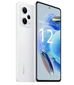 Смартфон Xiaomi Redmi Note 12 Pro 5G 8/256GB CN (Белый, 256 ГБ, 8 ГБ, Китай, Dual nanoSim, Без Rustore)