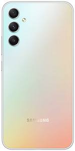 Смартфон Samsung Galaxy A34 5G 6/128GB (6 ГБ, 128 ГБ, Серебристый, Dual nanoSim, Global, Без Rustore)