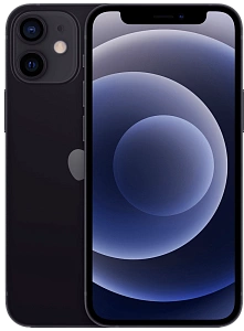 Смартфон Apple iPhone 12 Mini 128GB (128 ГБ, Чёрный, 4 ГБ, nanoSim+eSim, Global, Без Rustore, Уценка)