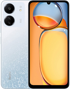 Смартфон Xiaomi Redmi 13C 4/128GB NFC RU/A (Белый, 4 ГБ, 128 ГБ, RU, Dual nanoSim, Без Rustore)