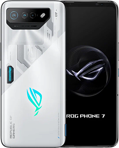 Смартфон ASUS ROG Phone 7 12/256GB (12 ГБ, 256 ГБ, Белый, Global, Dual nanoSim, Без Rustore)