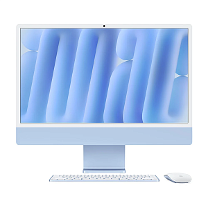 Моноблок Apple iMac 24 2024 (M4 10-Core, GPU 10-Core, 32GB, 2TB) (Синий, 32 ГБ, 2 ТБ, Z1EQ000N5)