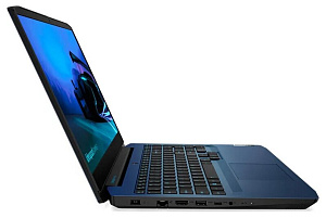 Ноутбук Lenovo IdeaPad Gaming 3 15IMH05 15.6"(1920x1080, Intel Core i5 2.5 ГГц, RAM 8GB, SSD 512GB, GeForce GTX 1650 Ti, Windows 10 Home) (81Y40099RK) (RU/A) (Синий, 8 ГБ, 512 ГБ, RU)